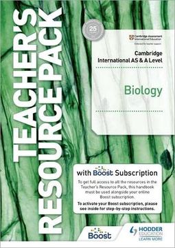 portada Cambridge International as & a Level Biology Teacher's Resource Pack with Boost Subscription: Hodder Education Group