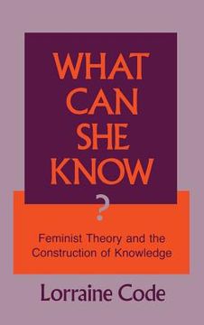 portada What Can She Know?