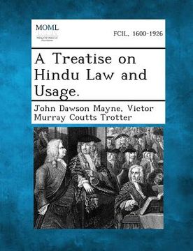 portada A Treatise on Hindu Law and Usage. (en Inglés)