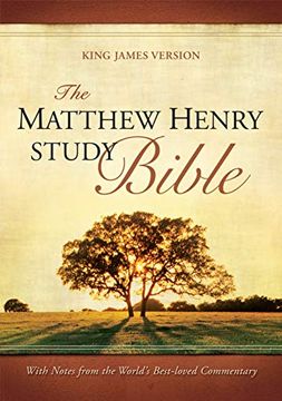 portada Matthew Henry Study Bible, Bonded Leather Black (Bonded Leather) (in English)