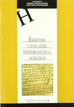 portada Escrituras y Lenguas del Mediterráneo en la Antigüedad. (HUMANIDADES)