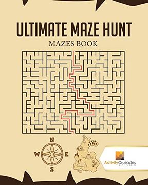 portada Ultimate Maze Hunt: Mazes Book (en Inglés)