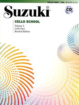 portada Suzuki Cello School Volumen 3: Cello Part, Book & cd (en Inglés)