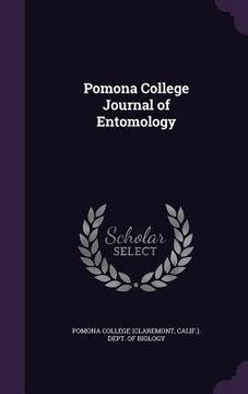 portada Pomona College Journal of Entomology (in English)