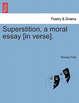 portada superstition, a moral essay [in verse].