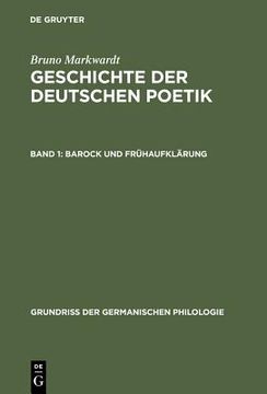 portada Barock und Frühaufklärung (en Alemán)