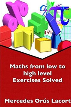 portada Maths From low to High Level Exercises Solved (en Inglés)