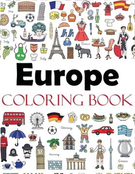 portada Europe Coloring Book (in English)