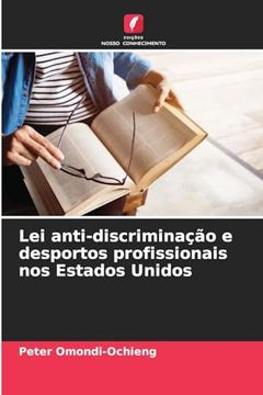 portada Lei Anti-Discriminação e Desportos Profissionais nos Estados Unidos (en Portugués)