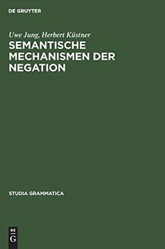 portada Semantische Mechanismen der Negation (en Alemán)