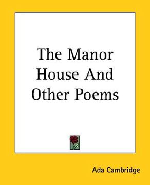 portada the manor house and other poems (in English)