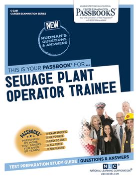 portada Sewage Plant Operator Trainee (C-2281): Passbooks Study Guide Volume 2281 (en Inglés)