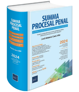 portada Summa Procesal Penal 2024.