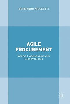 portada Agile Procurement: Volume I: Adding Value with Lean Processes: 1
