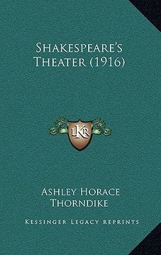 portada shakespeare's theater (1916)