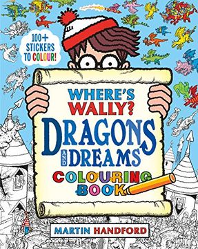 portada Where'S Wally? Dragons and Dreams Colouring Book (in English)
