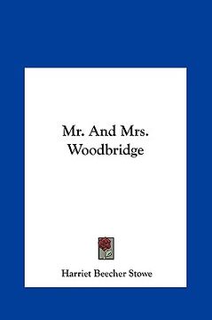 portada mr. and mrs. woodbridge (en Inglés)