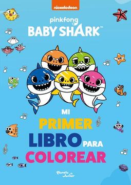 portada Baby Shark. Mi Primer Libro Para Colorear