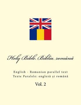 portada Bible. Biblia: English - Romanian Parallel Text (in English)