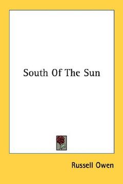 portada south of the sun (en Inglés)