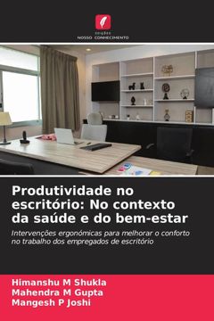 portada Produtividade no Escritório: No Contexto da Saúde e do Bem-Estar (en Portugués)