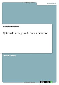 portada Spiritual Heritage and Human Behavior