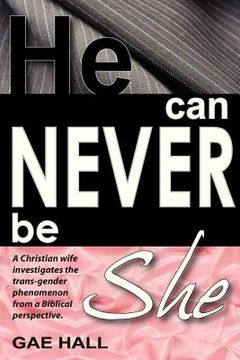 portada he can never be she (in English)