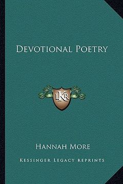 portada devotional poetry (en Inglés)