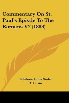 portada commentary on st. paul's epistle to the romans v2 (1883) (en Inglés)