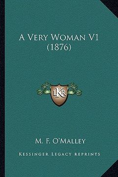 portada a very woman v1 (1876) (en Inglés)
