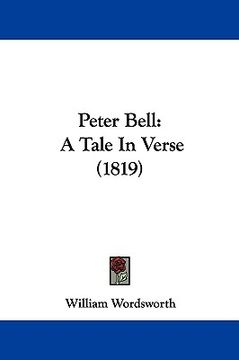 portada peter bell: a tale in verse (1819) (en Inglés)