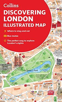 portada Discovering London Illustrated map 