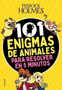 portada 101 Enigmas de Animales Para Resolver en 5 Minutos