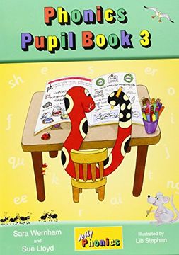 portada Jolly Phonics Pupil Book 3: In Precursive Letters (British English Edition) (Jolly Learning) (in English)