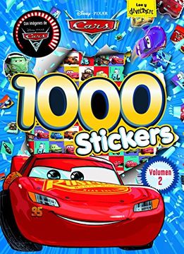 portada Cars. 1000 Stickers. Volumen 2: Libro de Actividades con 1000 Pegatinas (Disney. Cars)