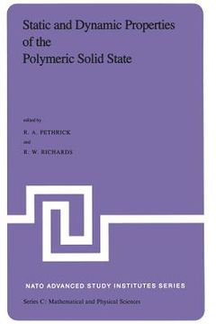 portada Static and Dynamic Properties of the Polymeric Solid State: Proceedings of the NATO Advanced Study Institute, Held at Glasgow, U.K., September 6-18,19