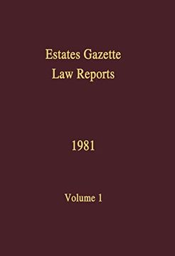 portada Eglr 1981 (Estates Gazette law Reports)