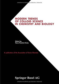 portada modern trends of colloid science in chemistry and biology: international symposium, 1984, interlaken, switzerland (en Inglés)