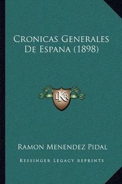 portada Cronicas Generales de Espana (1898)