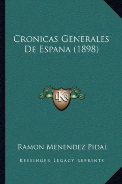 portada Cronicas Generales de Espana (1898) (in Spanish)