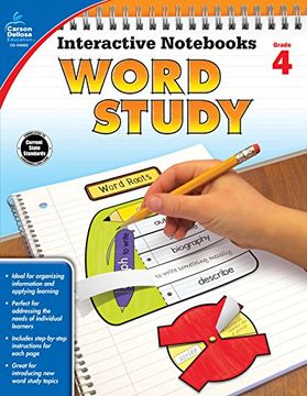 portada Interactive Notebooks Word Study, Grade 4 (in English)