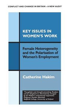portada key issues in women's work: female heterogeneity and the polarisation of women's employment (in English)