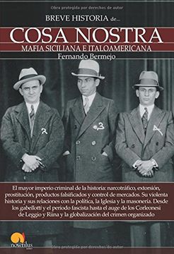 portada Breve Historia de la Cosa Nostra (in English)