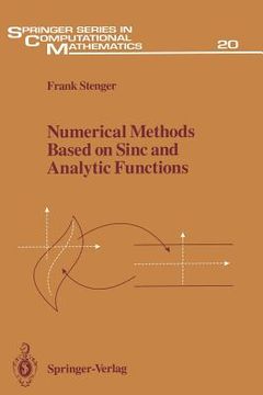 portada numerical methods based on sinc and analytic functions (en Inglés)