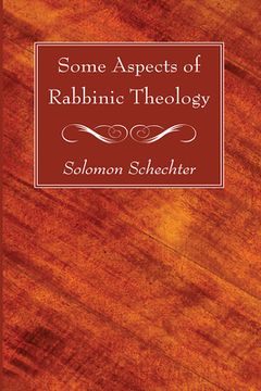 portada Some Aspects of Rabbinic Theology (en Inglés)