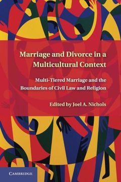 portada Marriage and Divorce in a Multicultural Context Paperback (en Inglés)