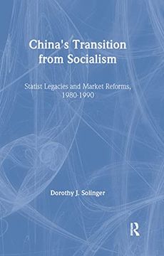 portada China's Transition from Socialism?: Statist Legacies and Market Reforms, 1980-90 (en Inglés)