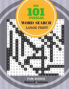 portada Big 101 Puzzles Word Search Large Print Fun Books: 101 Puzzles Large Print (en Inglés)