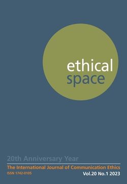portada Ethical Space Vol. 20 Issue 1 (en Inglés)