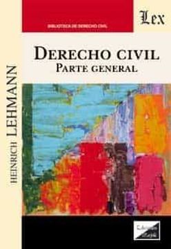 portada Derecho Civil. Parte General